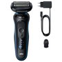 Braun Series 5 52-B1000s Máquina de Afeitar de Láminas, Negro, 3 Cabezas, Recargable