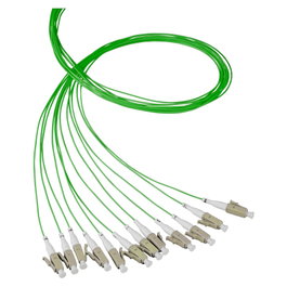 EFB Elektronik Faserpigtail LC OM2 Verde 2m