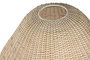 DKD Home Decor Lámpara de pie de ratán beige 60x60x112 cm
