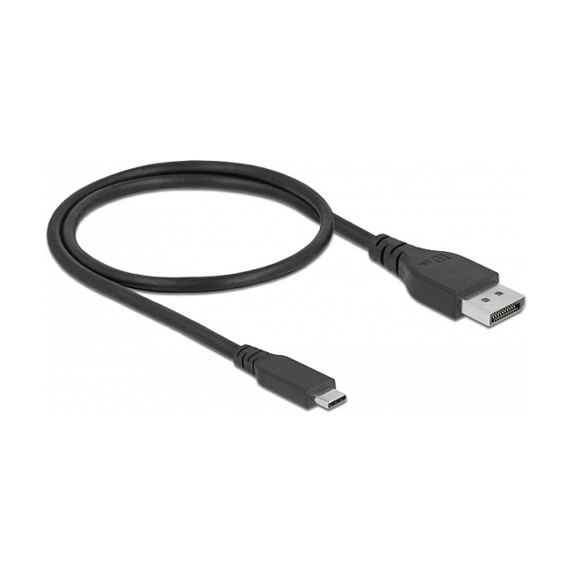 DeLOCK Cable Bidireccional USB Type-C™ a DisplayPort 8K 60 Hz 0,5 m