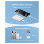 Anker A1664H21 MagGo PowerBank 10000 mAh con Carga Inalámbrica Magnética, Slim Blanco, Compatible con iPhone 12 o superior y AirPods
