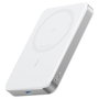 Anker A1664H21 MagGo PowerBank 10000 mAh con Carga Inalámbrica Magnética, Slim Blanco, Compatible con iPhone 12 o superior y AirPods