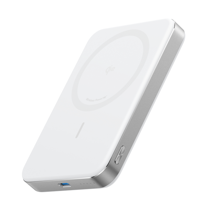 ANKER A1664H21 Batería Externa PowerCore 10000 mAh Cargador Inalámbrico 12W - Blanco ANKER A1664H21 Batería Externa PowerCore 10000 mAh Cargador Inalámbrico 12W - Blanco