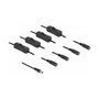DeLOCK Cable de alimentación 5,5 x 2,1 mm macho a 4 x CC hembra con interruptor, 1 m