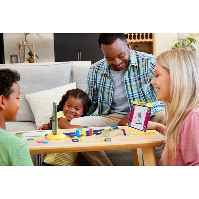 Mattel Games Pictionary Vs Inteligencia Artificial HYH80 Juego de Mesa para Niños y Adultos +8 Años