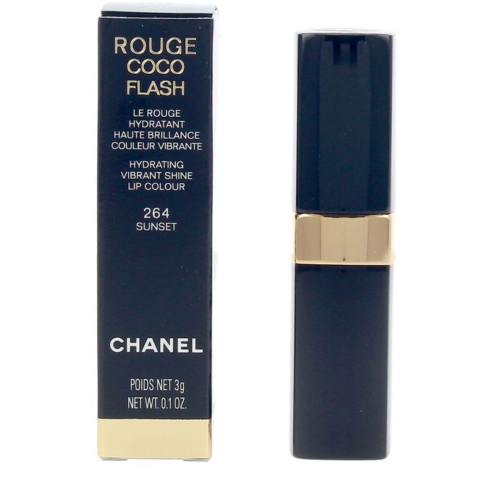 Chanel ROUGE COCO Flash #264-Sunset 3g Labial Brillo Multidimensional