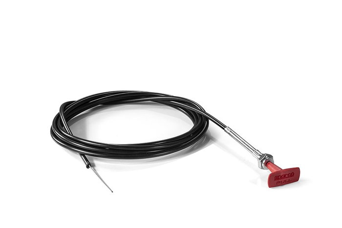 Sparco Cable Reductor con Mango Rojo de 360 cm Sparco Cable Reductor con Mango Rojo de 360 cm