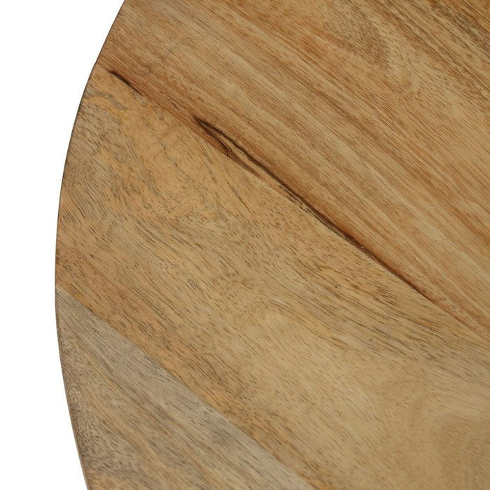 Ixia Mesa de centro de madera de mango natural 60 x 60 x 45 cm