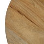 Ixia Mesa de centro de madera de mango natural 60 x 60 x 45 cm
