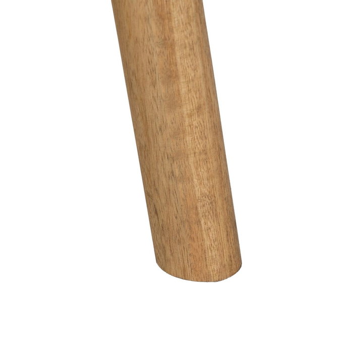 Ixia Mesa de centro de madera de mango natural 60 x 60 x 45 cm