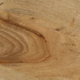 Ixia Mesa de centro de madera de mango natural 60 x 60 x 45 cm