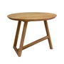 Ixia Mesa de centro de madera de mango natural 60 x 60 x 45 cm