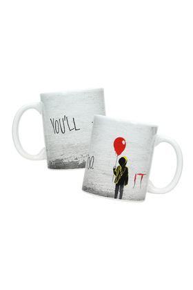 You'Ll Float Too It Taza Cerámica y Llavero It