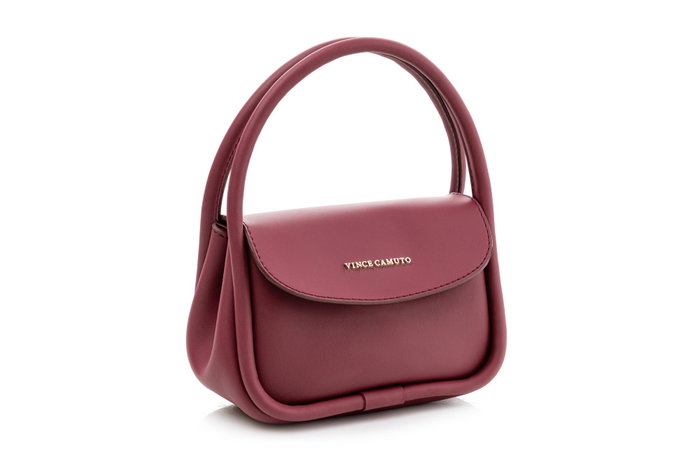 Vince Camuto Bolso Rojo Claret Piel de Polivinilo 19x9x15 cm