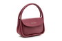 Vince Camuto Bolso Rojo Claret Piel de Polivinilo 19x9x15 cm