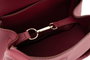 Vince Camuto Bolso Rojo Claret Piel de Polivinilo 19x9x15 cm