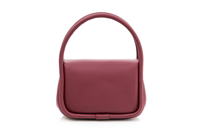 Vince Camuto Bolso Rojo Claret Piel de Polivinilo 19x9x15 cm