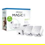 Devolo Magic 1 WiFi mini Adaptador Powerline Kit 1200 Mbps, WiFi 4 300 Mbps, 1 Puerto LAN, Blanco, Multiroom