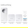 Devolo Magic 1 WiFi mini Adaptador Powerline Kit 1200 Mbps, WiFi 4 300 Mbps, 1 Puerto LAN, Blanco, Multiroom