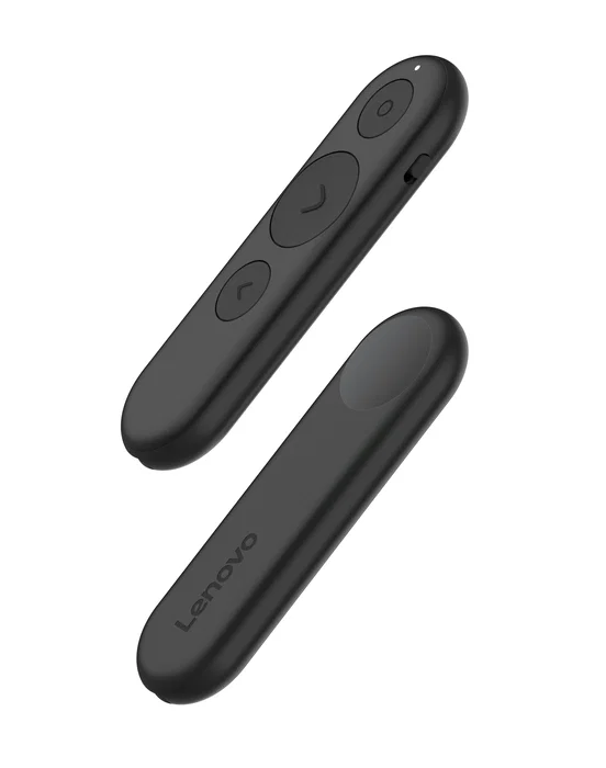 Lenovo 4XW1S62316 Presentador o Control Remoto Bluetooth Universal Recargable via USB-C Negro