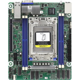ASRock ROMED4ID-2T Placa Base mini-ITX Socket SP3 para AMD EPYC, DDR4 256GB, Aspeed AST2500, Dual LAN Intel X550-AT2/Realtek
