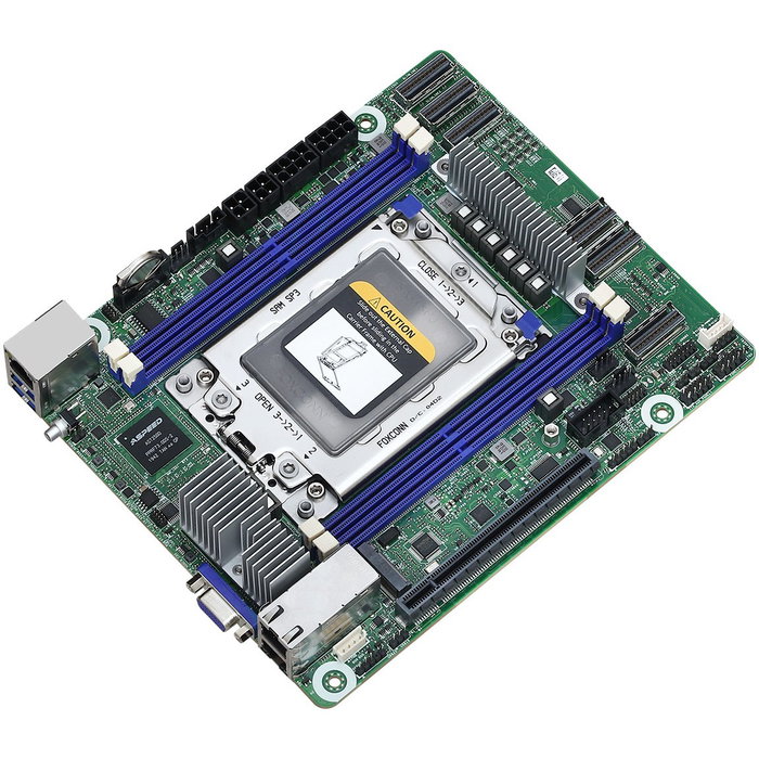 ASRock ROMED4ID-2T Placa Base mini-ITX Socket SP3 para AMD EPYC, DDR4 256GB, Aspeed AST2500, Dual LAN Intel X550-AT2/Realtek