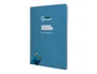 Liderpapel Cuaderno Espiral A4 Pautaguía Tapa Dura 80 Hojas 90 g Cuadro Pautado 2,5 mm Color Azul