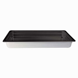 AGNELLI - ALSA182C/S65 - Cubeta de aluminio (GN 1/1) con antiadherente (32,5 x 53 x 6,5 cm)