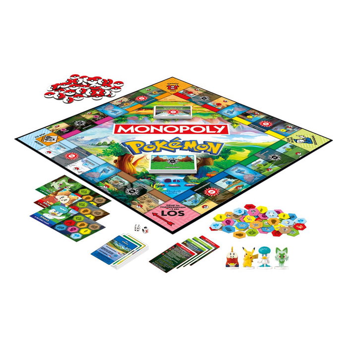 Hasbro Monopoly Edición Pokémon - Alemán