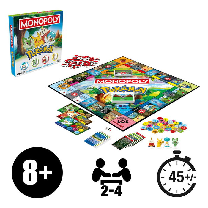 Hasbro Monopoly Edición Pokémon - Alemán