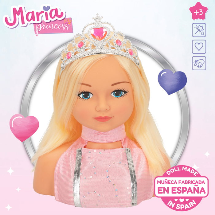 Princesa Maria-Busto Peinados