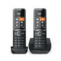 Gigaset COMFORT 550 duo Teléfono analógico Negro