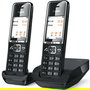 Gigaset L36852-H3001-D204 Teléfono Inalámbrico Comfort 550 Pack DUO Negro