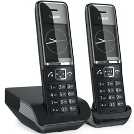 Gigaset L36852-H3001-D204 Teléfono Inalámbrico Comfort 550 Pack DUO Negro
