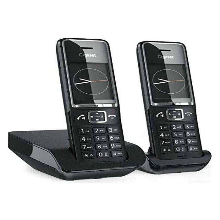 Gigaset COMFORT 550 duo Teléfono analógico Negro Gigaset COMFORT 550 duo Teléfono analógico Negro