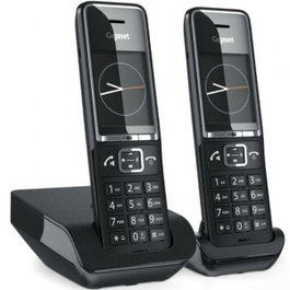 Gigaset COMFORT 550 duo Teléfono inalámbrico Negro