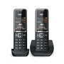 Gigaset COMFORT 550 duo Teléfono analógico Identificador de llamadas Negro L36852-H3001-D204