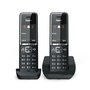 Gigaset COMFORT 550 duo Teléfono analógico Identificador de llamadas Negro L36852-H3001-D204