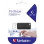 Verbatim Store 'n' Go PinStripe 8GB Negro