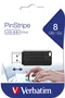 Verbatim Store 'n' Go PinStripe 8GB USB 2.0 Negro
