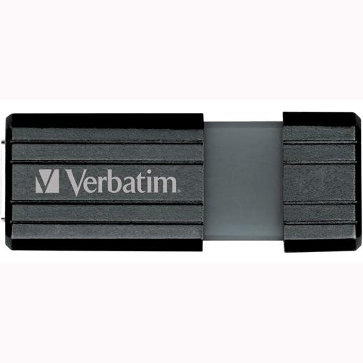 Verbatim Pendrive Store'N'Go Pinstripe 8GB USB 2.0 Negro Retráctil Verbatim Pendrive Store'N'Go Pinstripe 8GB USB 2.0 Negro Retráctil