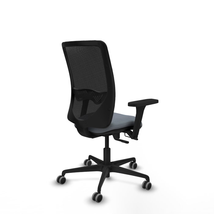 PIQUERAS Y CRESPO Silla de oficina Zulema con mecanismo Sincro/Traslack Gris/Negro