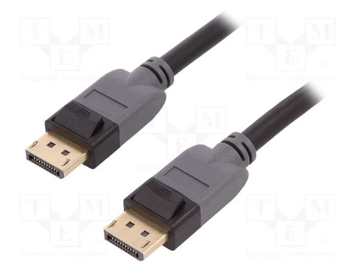 QOLTEC Cable DisplayPort 1.3 8K UHD 4320p 3m QOLTEC Cable DisplayPort 1.3 8K UHD 4320p 3m