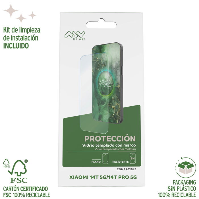 Protector de Pantalla para Móvil Myway Xiaomi 14T 5G/14T Pro 5G
