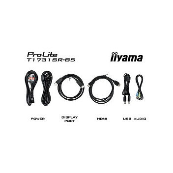 iiyama ProLite T1731SR-B5 Monitor Táctil 17'' 1280x1024 SXGB Black iiyama ProLite T1731SR-B5 Monitor Táctil 17'' 1280x1024 SXGB Black