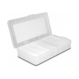 DeLOCK Caja de surtido de tubos termorretráctiles 4:1 transparentes, 100 piezas