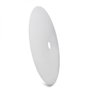 Disco Cóncavo Metálico Blanco Ø40cm