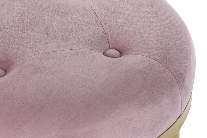 DKD Home Decor Descalzadora Rosa Dorado 35 x 40 x 100 cm