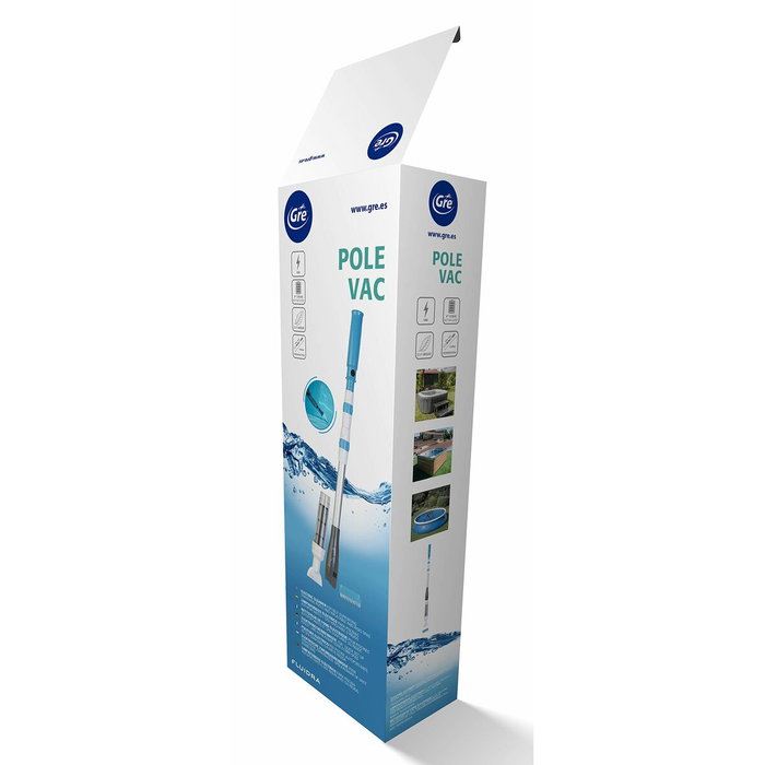 Gre Limpiafondos eléctrico de batería ABS3