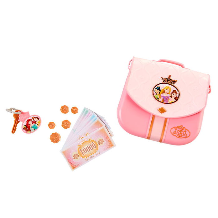 JAKKS PACIFIC Bolso Viaje Princesas Disney con Bolso, Llaves y Dinero de Juguete JAKKS PACIFIC Bolso Viaje Princesas Disney con Bolso, Llaves y Dinero de Juguete